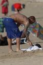 David Beckham à la plage