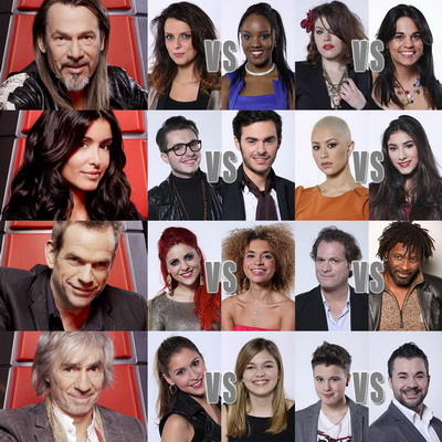 Battles The Voice - 23 mars 2013