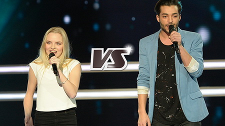 Battle Johanna / Théo Road - 7 mars 2015 - The Voice 4